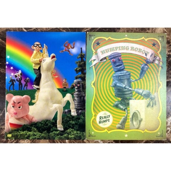 Lot of 2 Robot Chicken DVD 2-Disc Sets Season Two & Three Adult Swim II III 2 3 - Picture 3 of 4